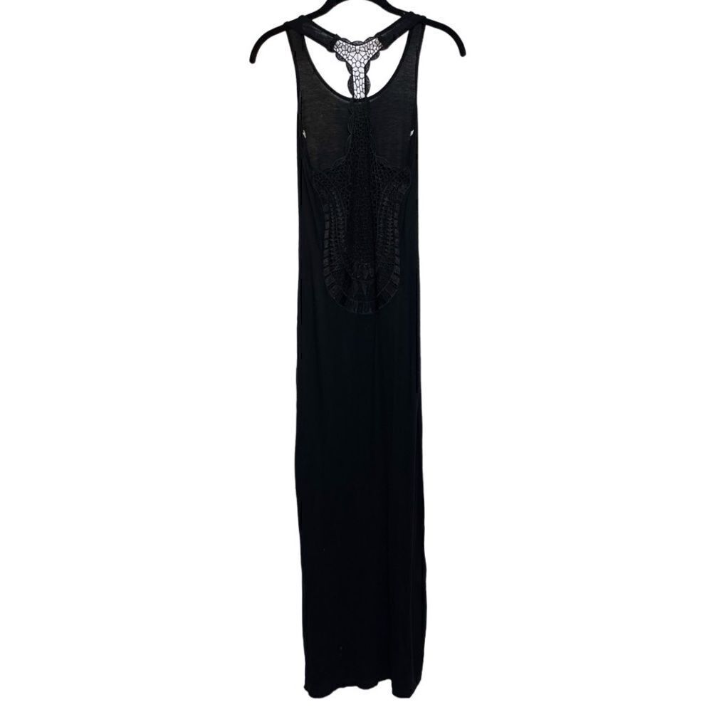 Zinga Racer Back Maxi Dress Black Size Small